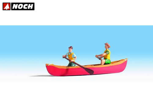 Canoa con personaggi - , (non