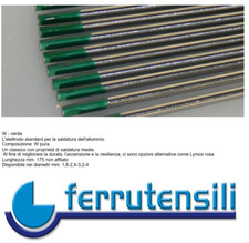 Elettrodo Tungsteno per