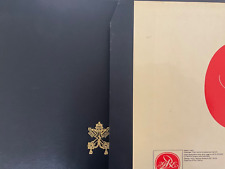Vaticano 2001-04 album GBE Bolsffi con custodia e fogli a taschine per quartine