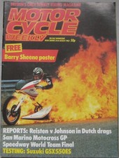Motor Cycle Weekly magazine 20