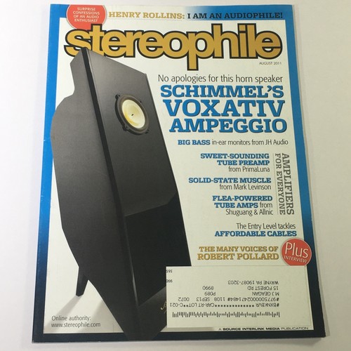 Stereophile magazine august - magazine,