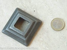 piastra base in ferro battuto