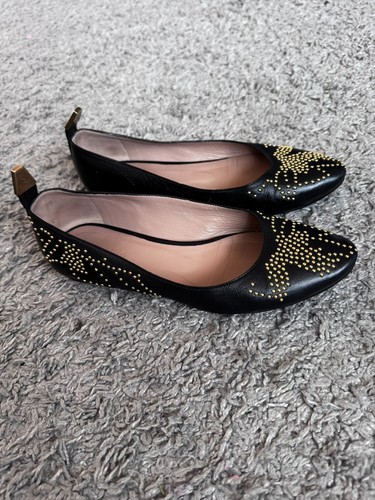 Ballerine chloe nere pelle - chloe, in