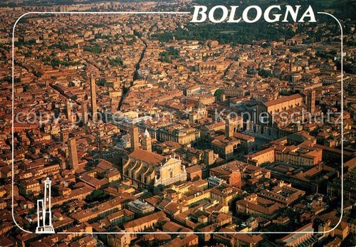 Bologna panorama aereo - bologna,