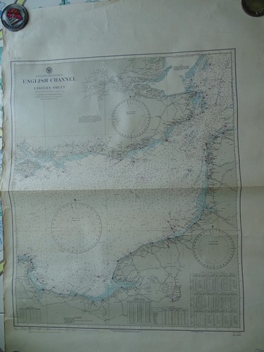 Vecchia carta nautica england - carta, nautica-england