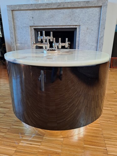 Tavolino salotto tamburo - tavolino,