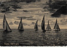 24-11240 - RIMINI VISERBA - BARCHE A VELA IN GARA VIAGGIATA
