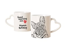 Bulldog francese tazza con