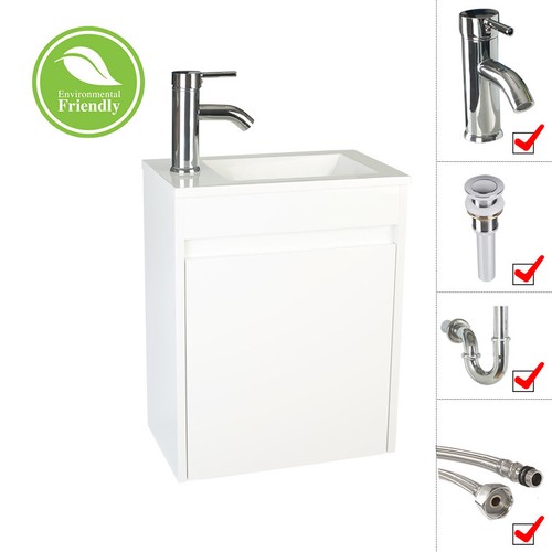 Set scarico rubinetto lavabo