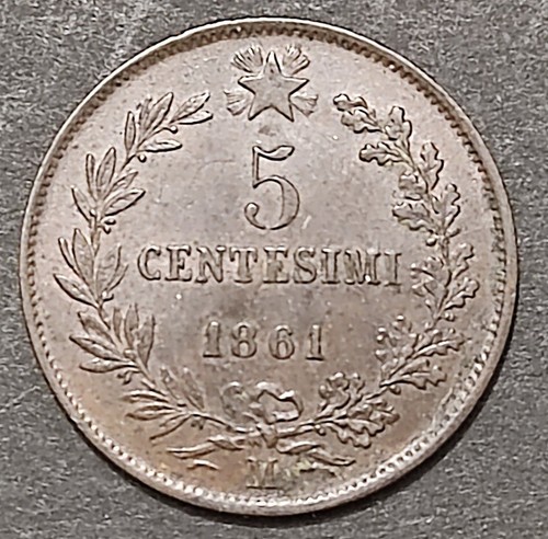 Centesimi lire valore 1861 - centesimi,