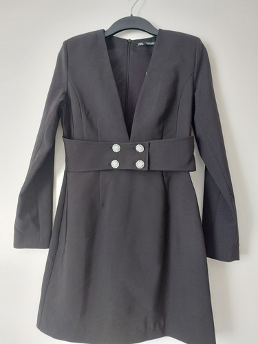 Abito blazer con bottoni zara - abito,
