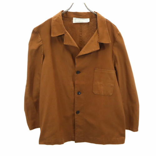Giacca militare lana marrone