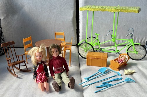 Bambole vintage 1973 mattel - bambole,