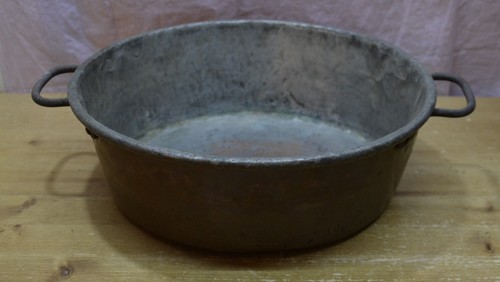 Vecchia pentola rame - pentola,