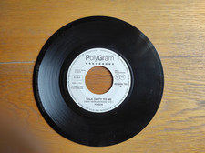 Black sabbath " Angry Heart" /Poison " Talk Dirty To Me" 7' Usato Juke Box Promo