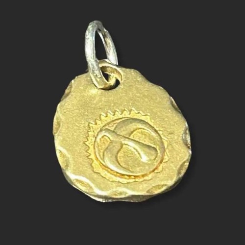 Ciondolo moneta oro aquila