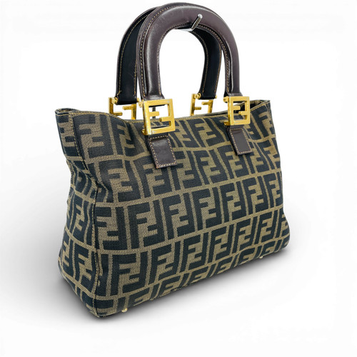 Borsa donna fendi zucca - donna, in