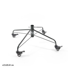 BASE ALBERO IN METALLO NERO