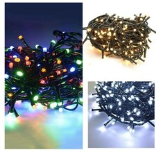 Luci Di Natale Led Per Interno Esterno A++ Vari  Colori  Addobbi Natalizi Albero