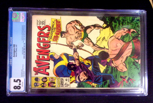 Avengers 1967 cgc - #40,