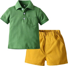 Neonato Bambino Maniche Corte