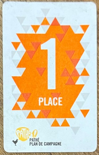 Cine carte pathé - pathÉ, ticket