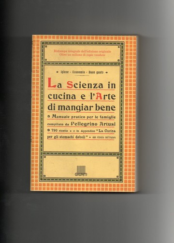 Artusi scienza cucina - scienza, in