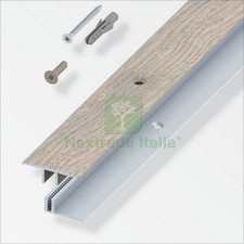 1PZ RACCORDO A T X PARQUET ROVERE GRIGIO CM.100: