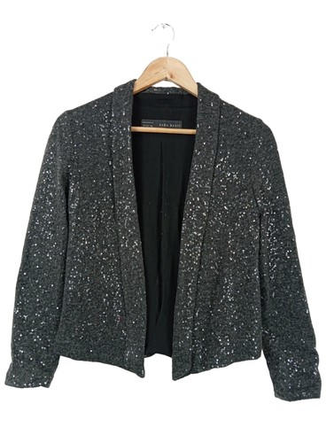 Zara basic blazer corto - zara, donna