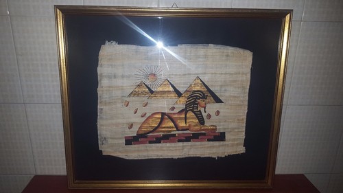 Quadro papiro egitto - papiro,