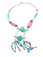 Collana Argento tibetano e