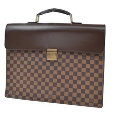 Borsa a mano Louis Vuitton Altona GM Business Damier Ebene in pelle N53312 77YH417