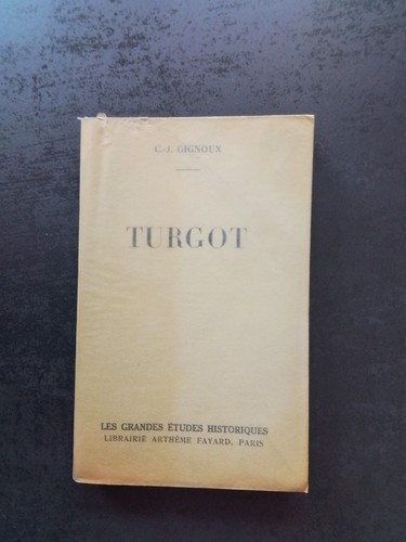 Turgot par gignoux - par,