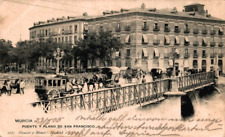 Spagna Murcia - Puente y plano de San Francisco F. piccolo spedita