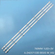 KIT 3 BARRE STRIP 7 LED TV HISENSE JL.D42571330-003FS-M-V01 HD425V1U51 H43BE7000