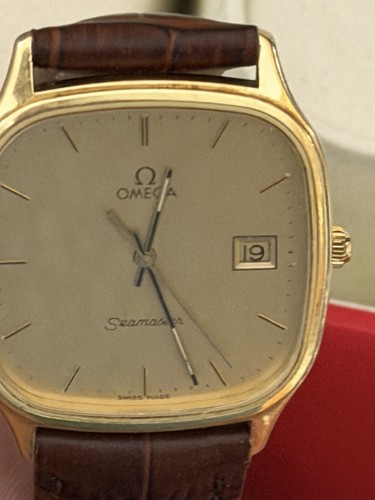 Omega seamaster gold case - omega,