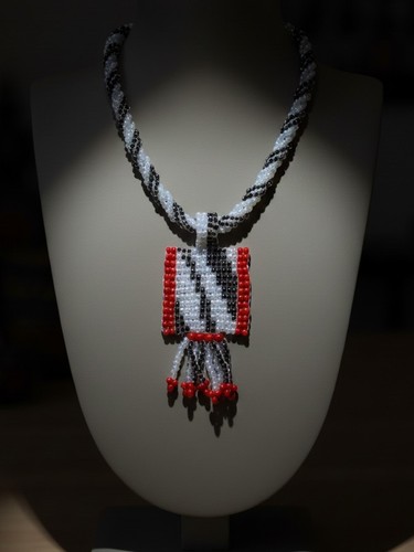 Collana statement artigianale - collana,