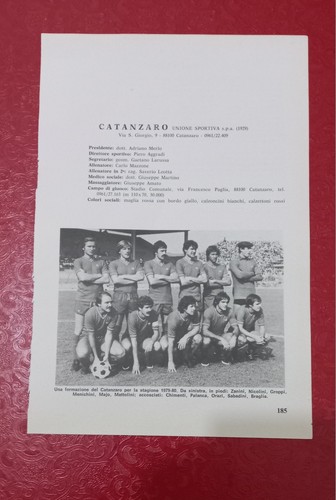 Catanzaro pagina almanacco - pagina, da