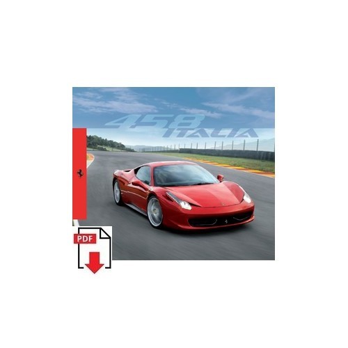 Brochure 2009 ferrari - brochure, 458