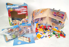 Lotto Stock Playmobil Dollhouse 5167+figure casa bambole portatile Box Loose-XXX