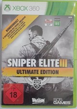 XBOX 360 - SNIPER ELITE III 3 ULTIMATE EDITION - OTTIME CONDIZIONI -