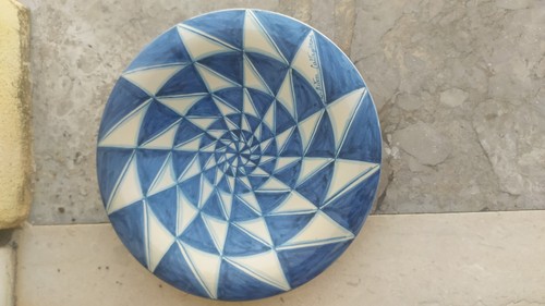 Piatto ceramica caltagirone - piatto,