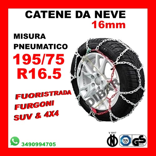 Catene neve fuoristrada e - neve,