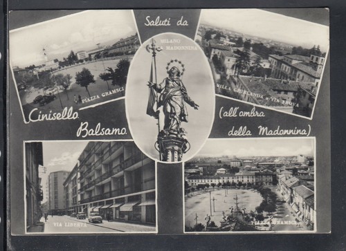 Cartolina saluti cinisello - cartolina,