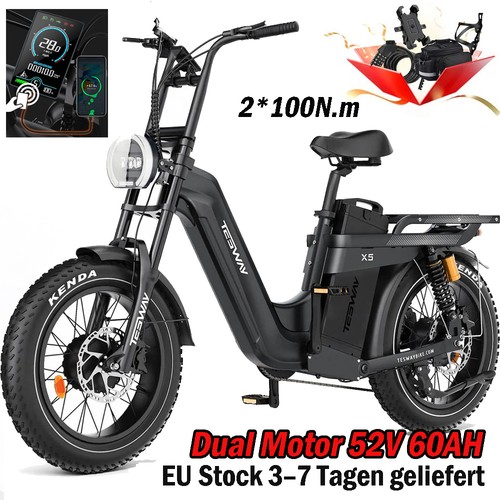 Bicicletta elettrica tesway - bicicletta, x5