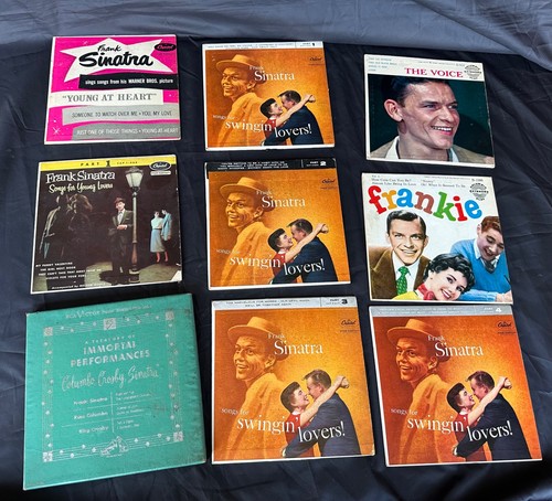 Frank sinatra vinyl record lot - sinatra,