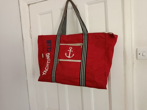 Borsa grande rossa yachting - borsa,
