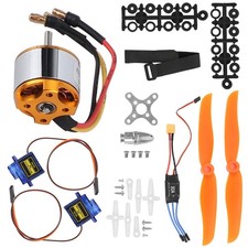 Pacchetto Combinato Elicottero Include 2212 1400KV Motore 8060 9G Servo 30A Kit