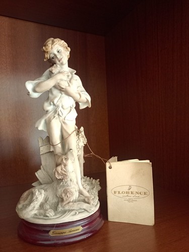 Statua porcellana biscuit del - porcellana,
