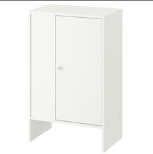 Mobile Armadietto Bianco, Salvaspazio, Un Anta. Casa/ Cucina/ Bagno.